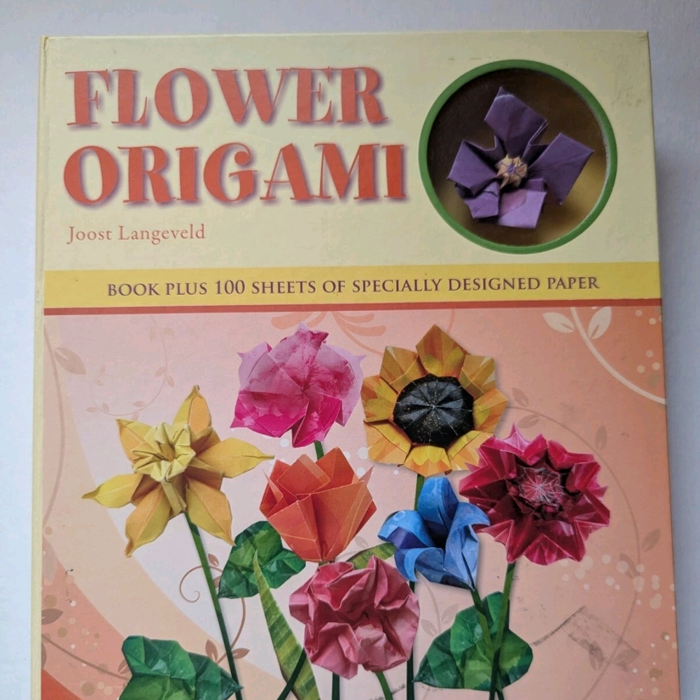 Flower Origami Kit by Joost Langeveld - Follow Along Craft Kit